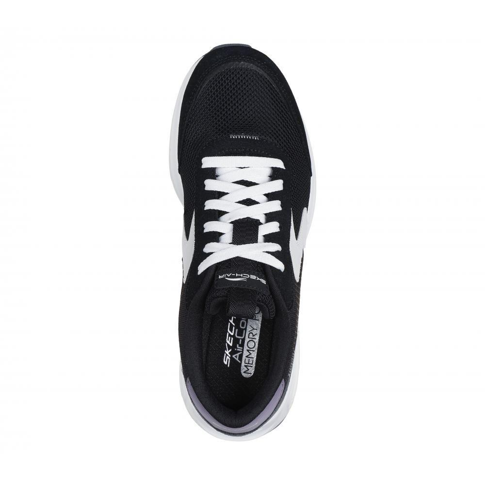 Zapatilla Mujer Skech-Air Court Air Wave Negro Skechers-1