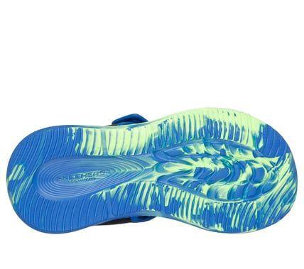 Sandalias Niño Sola Glow Negro Skechers-2