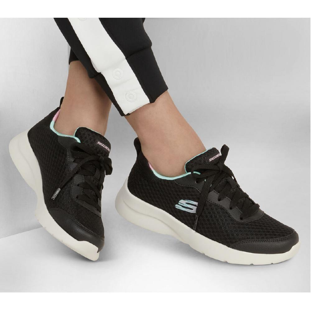 Zapatilla Mujer Dynamight 2.0 Sweet Day Negro Skechers-1