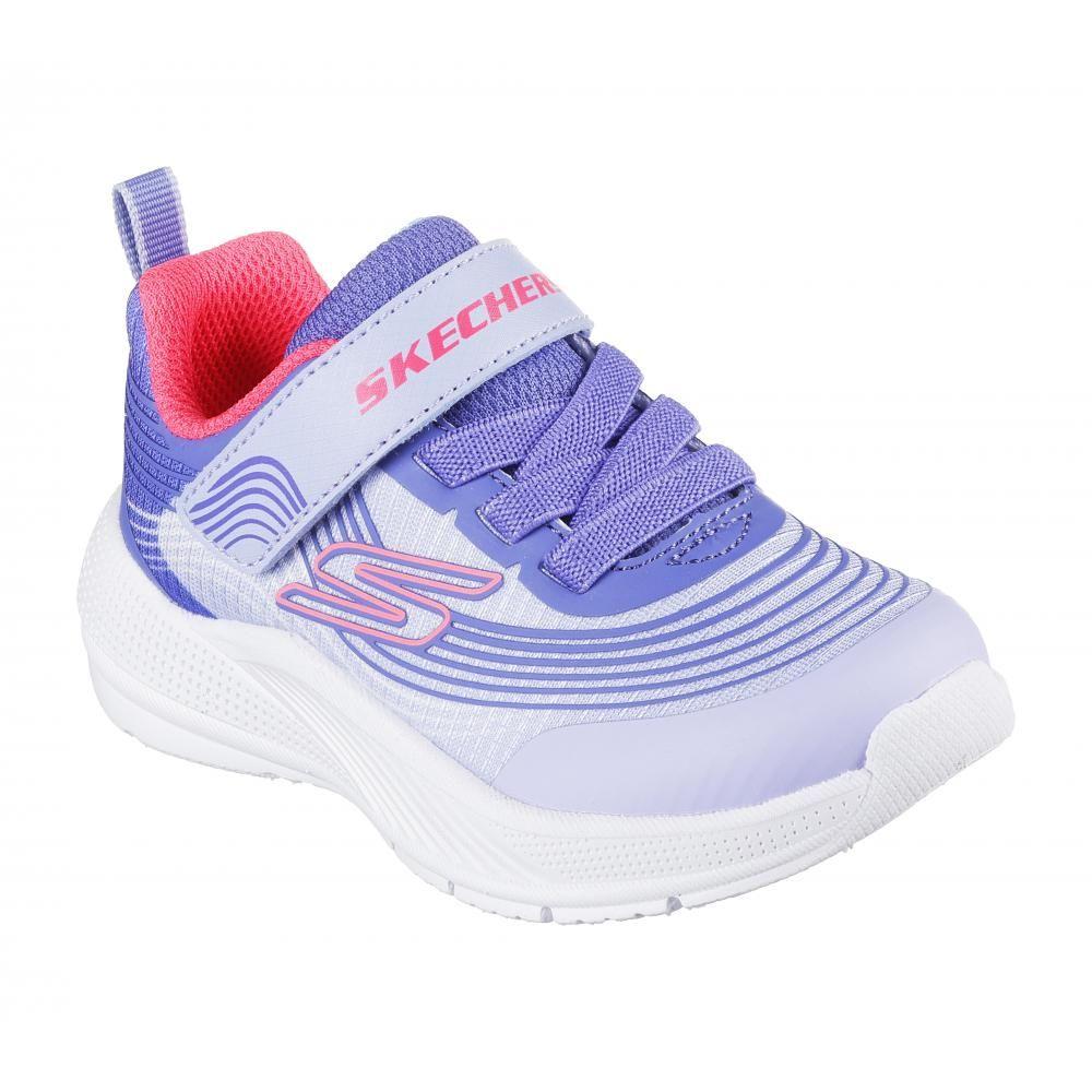 Zapatilla Niña Microspec Advance Morado Skechers-4