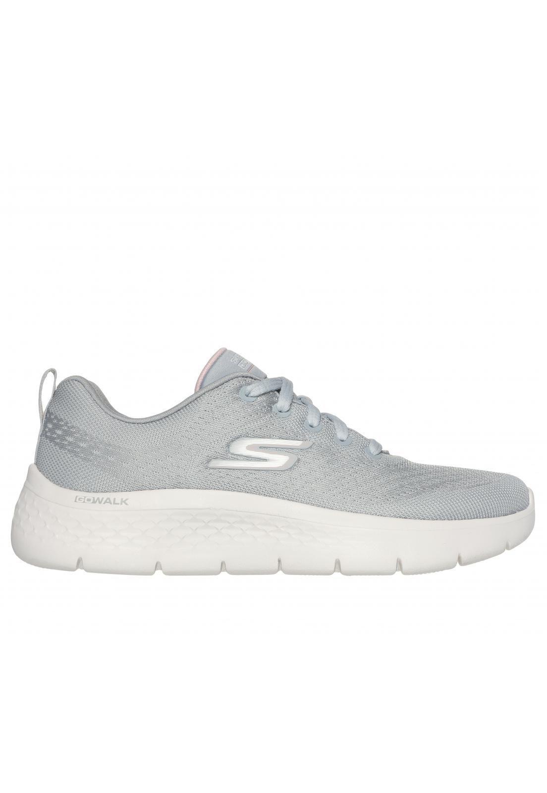 Zapatilla Mujer Go Walk Flex Kali Gris PK Skechers-0