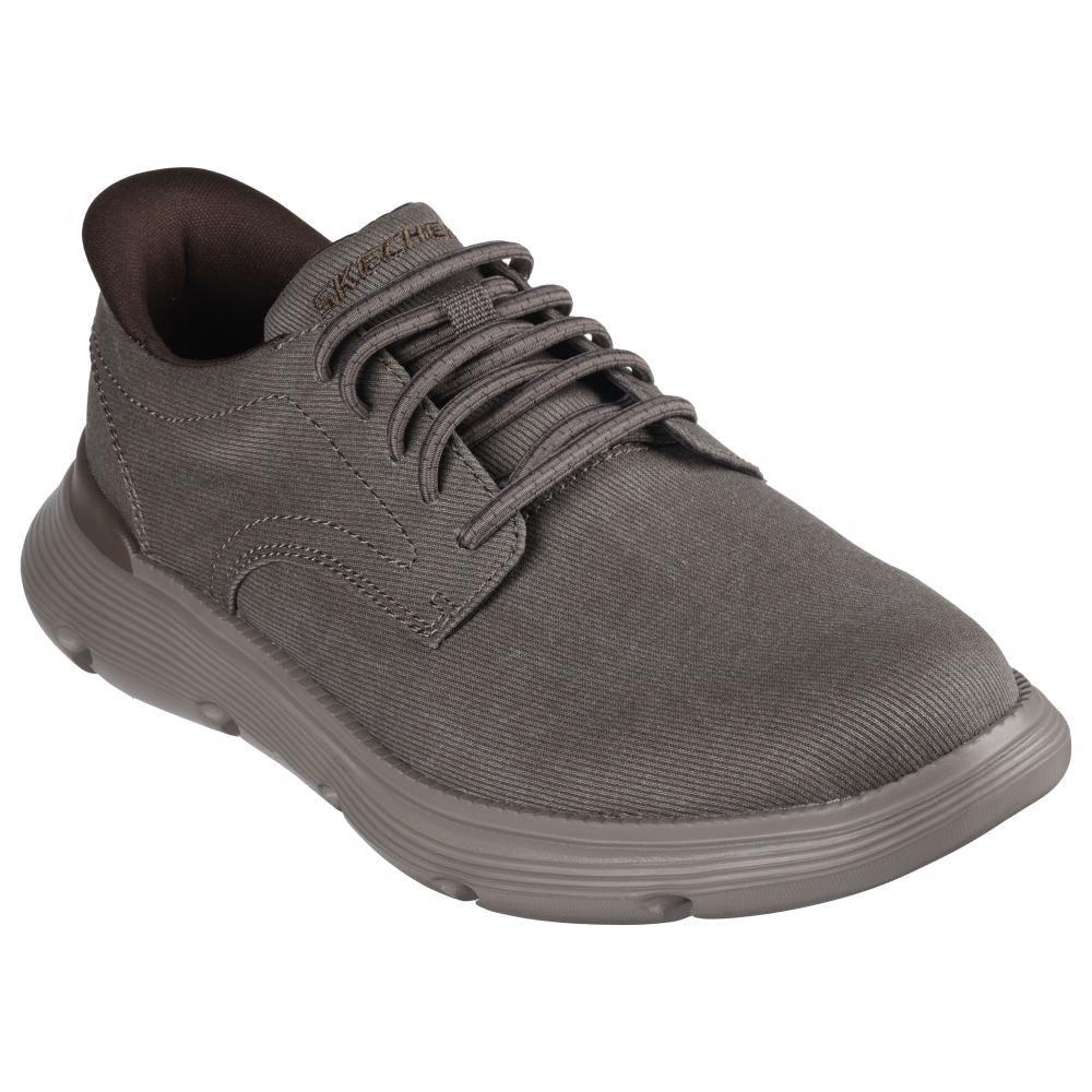 Zapato Hombre Garza Clive Beige Skechers-4