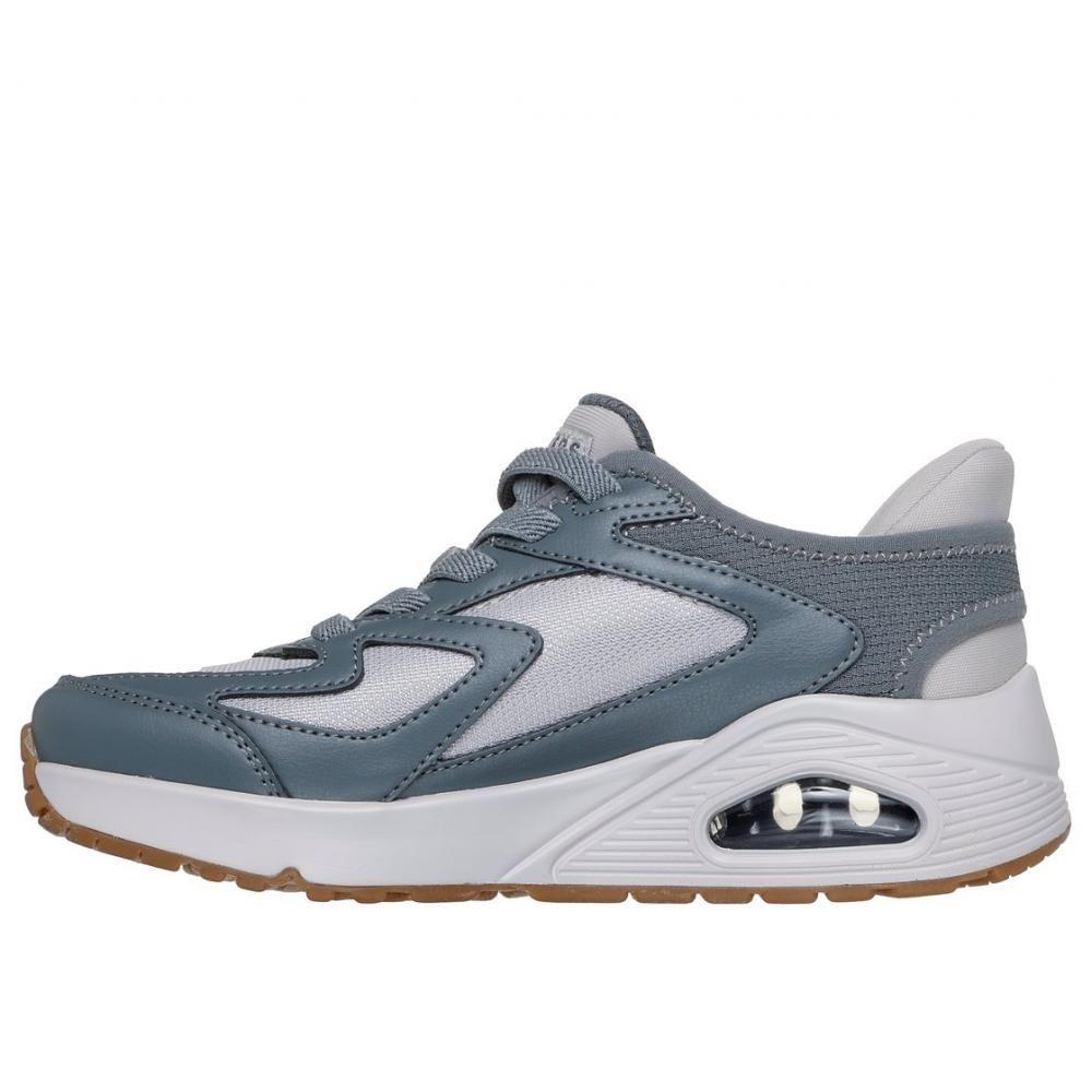 Zapatillas Niño Slip-ins Uno Gris GY Skechers-4