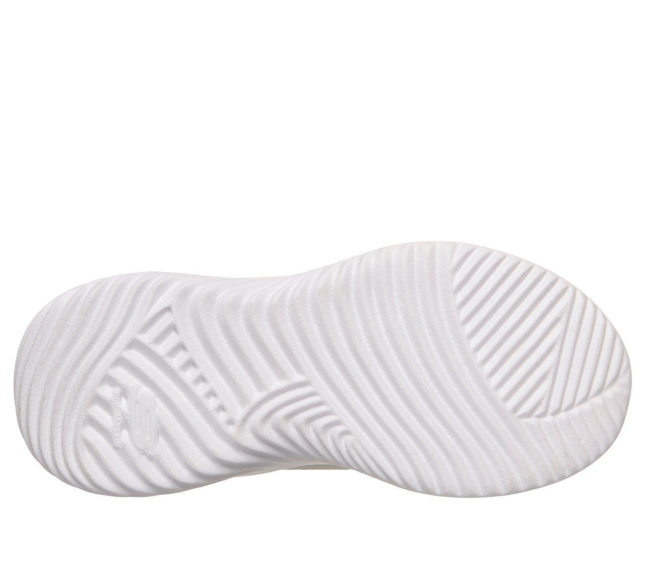 Zapatillas Niña Bounder Celeste Gris Skechers-2