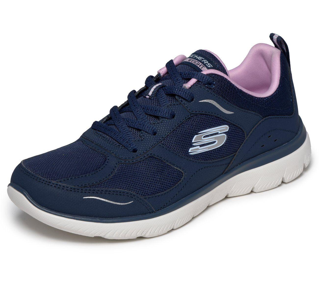 Zapatillas Mujer Summits Azul Skechers-4