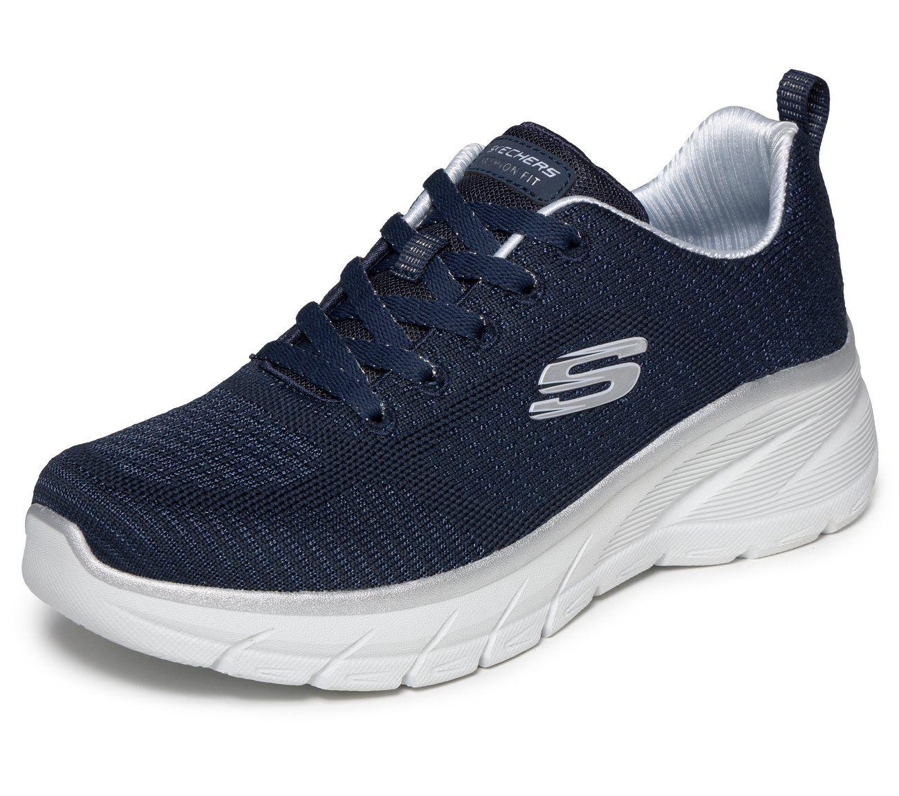 Zapatillas Mujer Fashion Fit 2.0 Azul marino Skechers-4