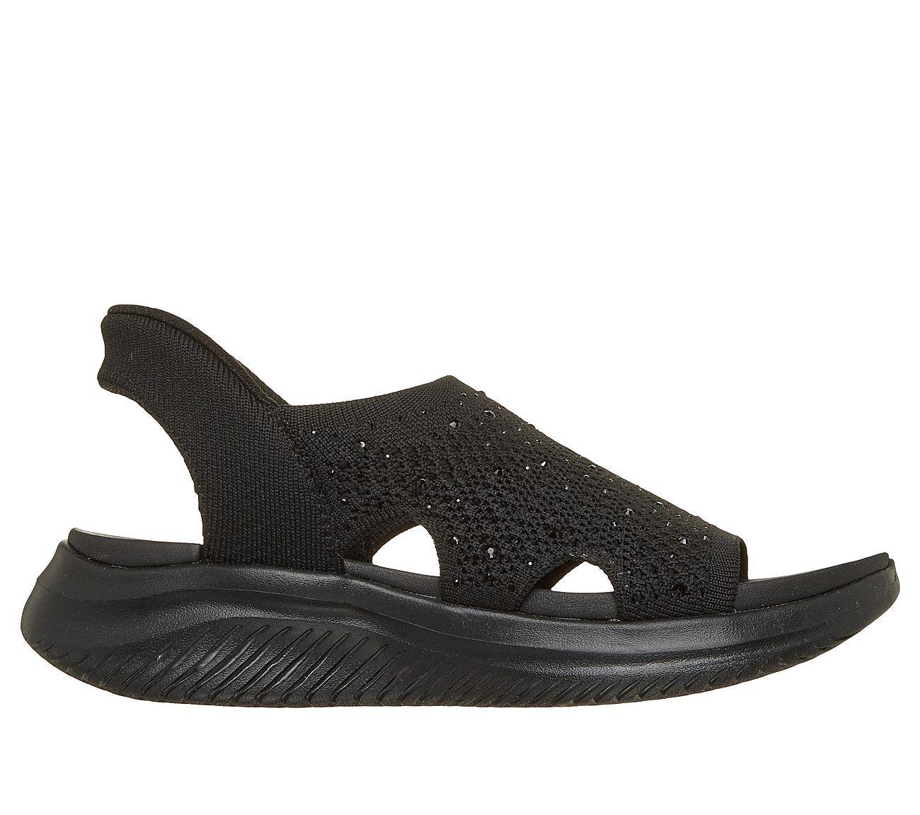 Sandalias Skechers Mujer Slip-Ins Ultra Flex 3.0 Negro-0