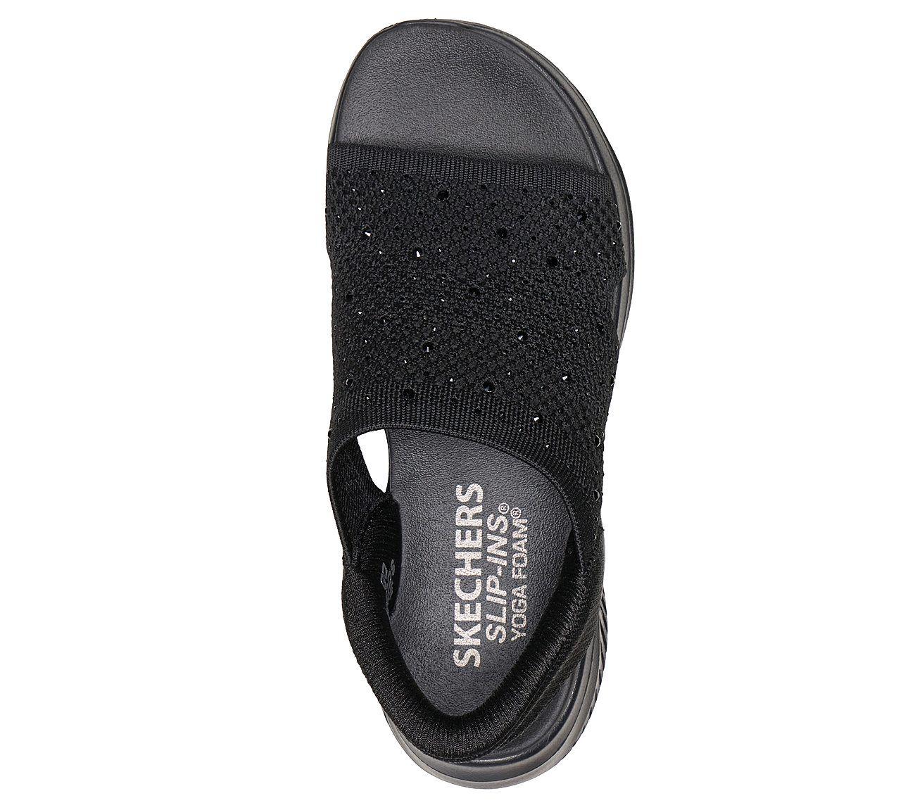 Sandalias Skechers Mujer Slip-Ins Ultra Flex 3.0 Negro-1