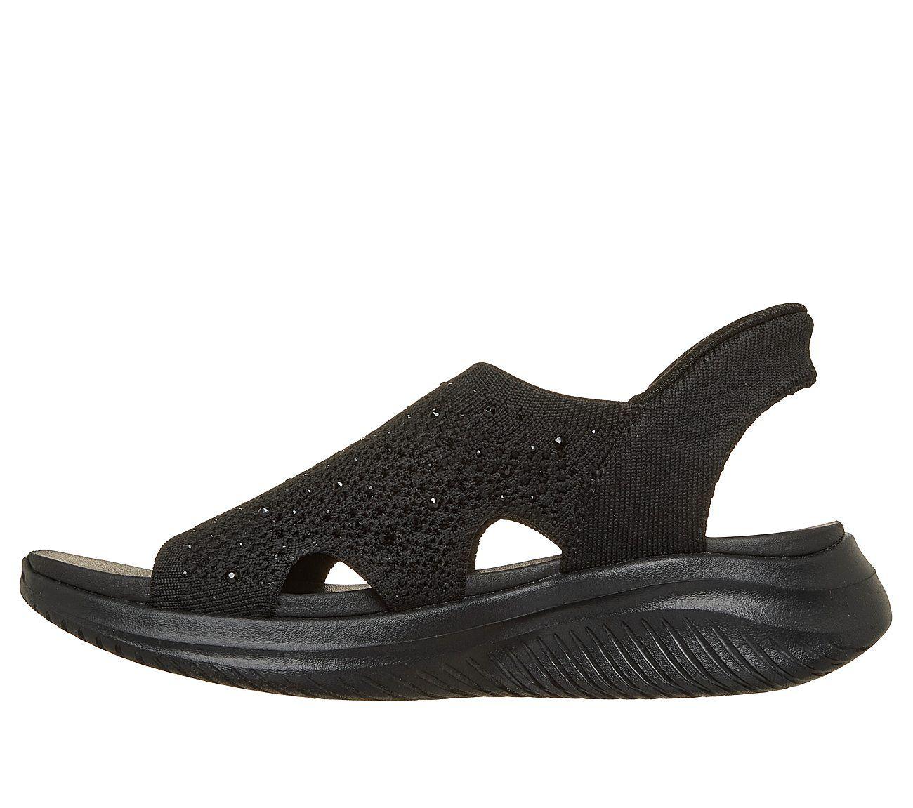 Sandalias Skechers Mujer Slip-Ins Ultra Flex 3.0 Negro-3