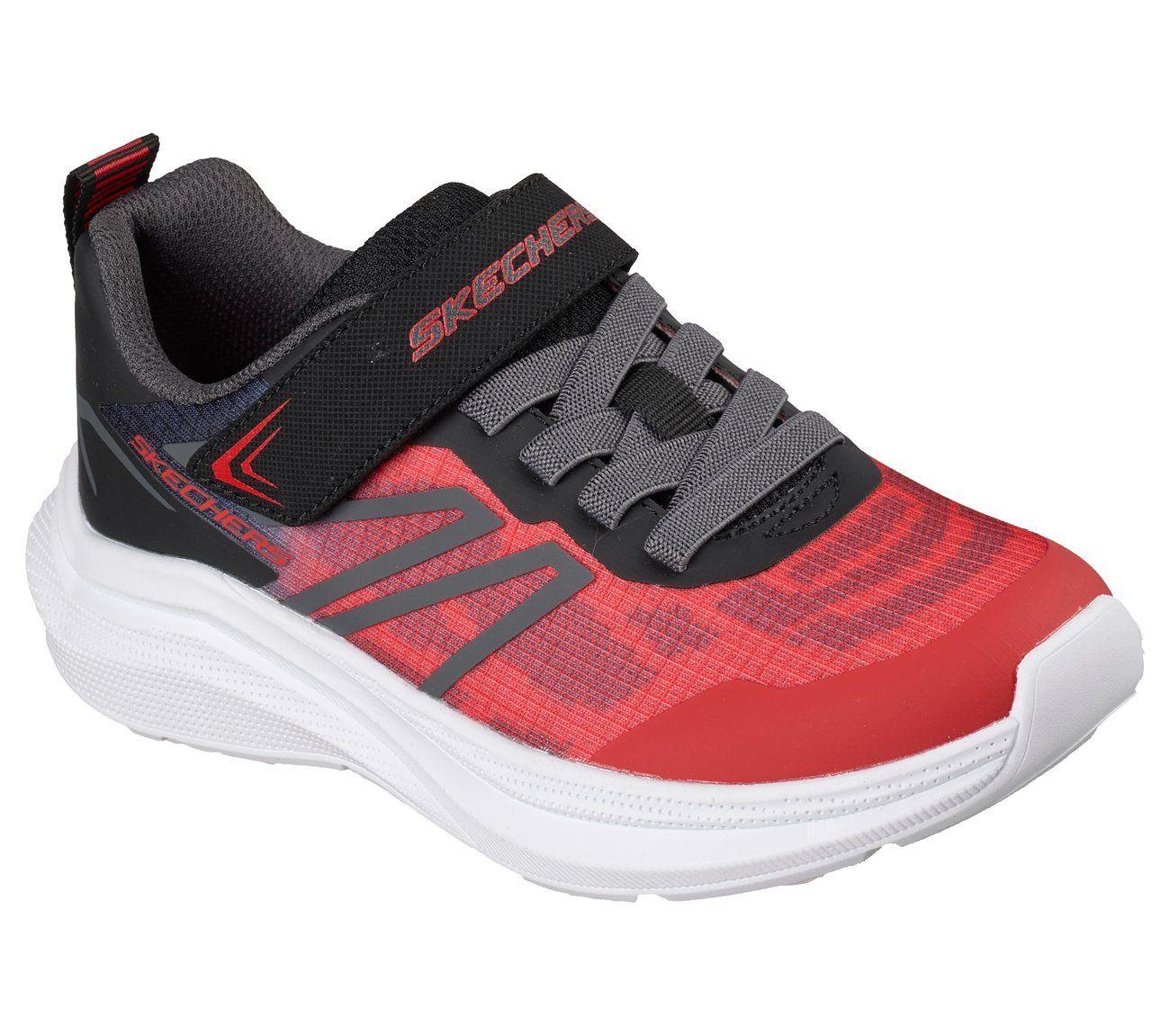Zapatillas Niño Microspec Velocity Rojo Skechers-3