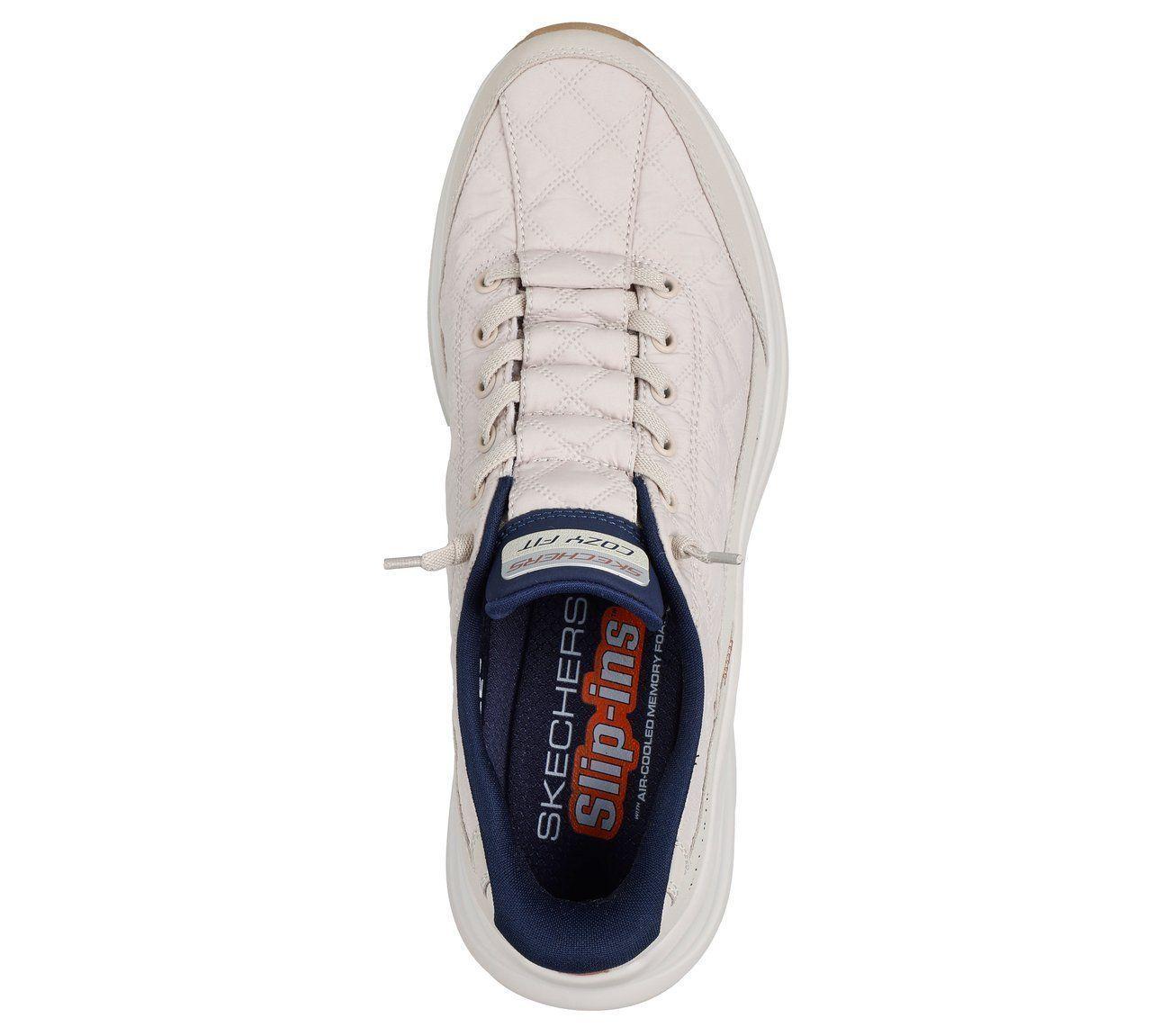 Zapatillas Hombre Slip-ins C-Foam Cozy Fit Beige Skechers-1