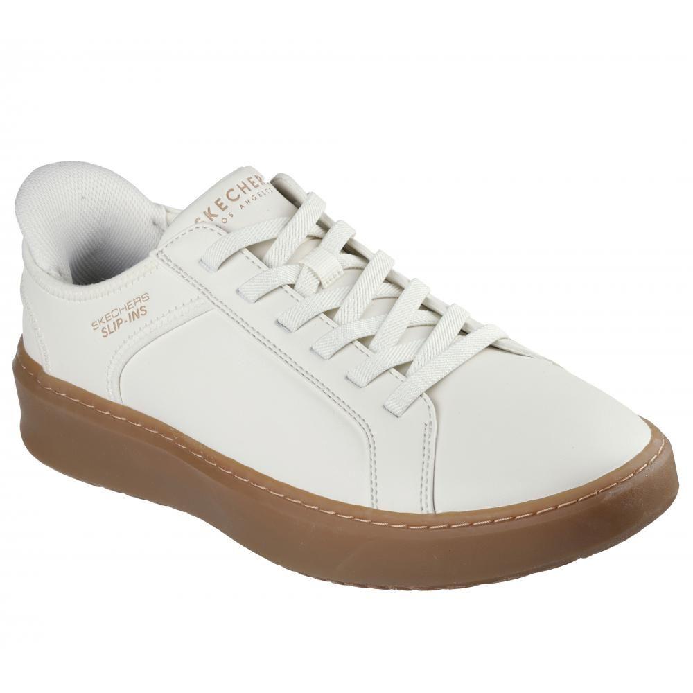 Zapatillas Hombre Slip-ins Court Break W Blanco Skechers-4