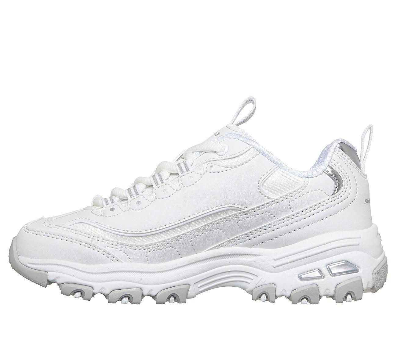 Zapatillas Skechers Niña Dlites Biggest Fan Blanco-3
