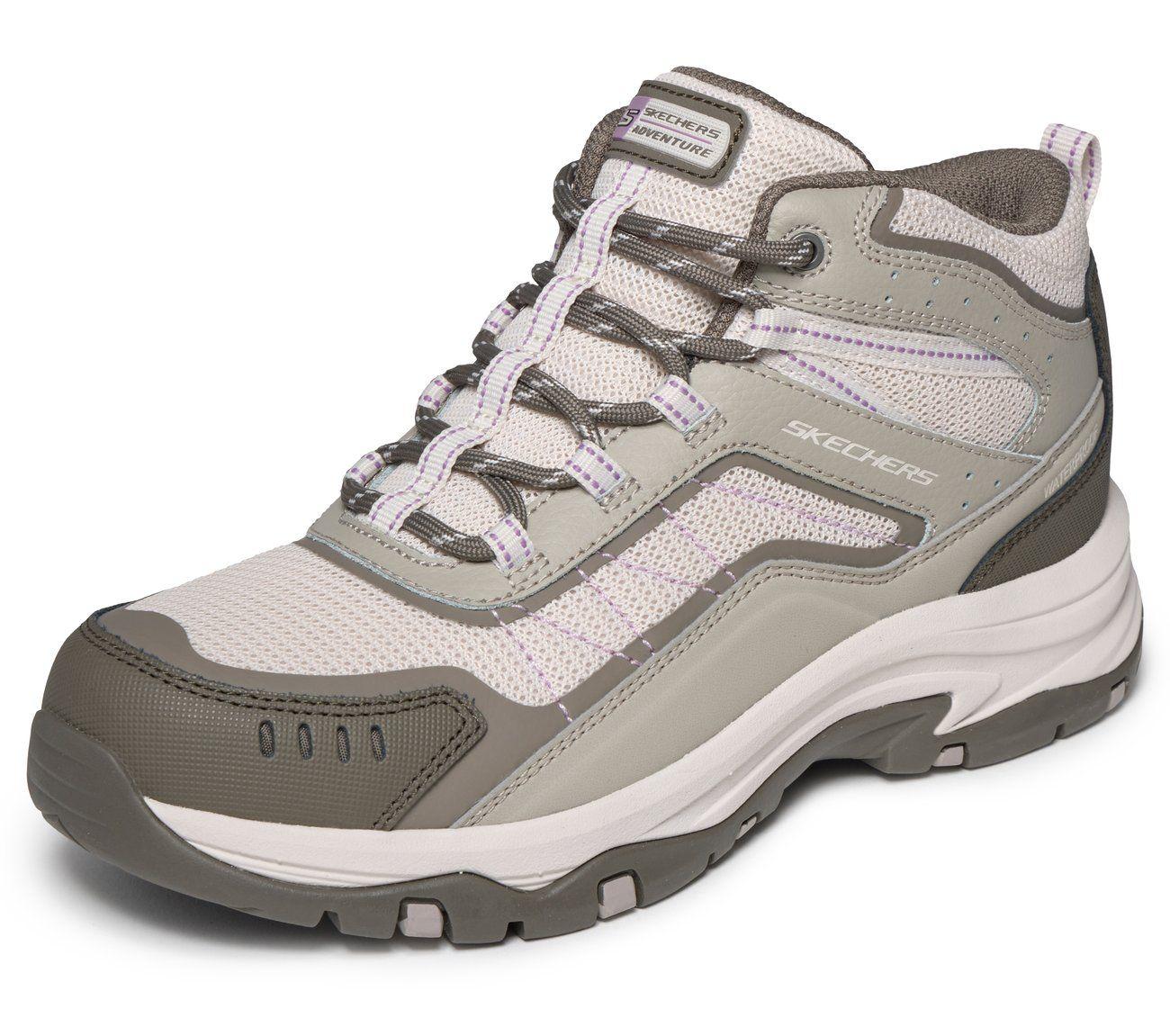 Zapatillas Mujer Trego Café claro Skechers-4