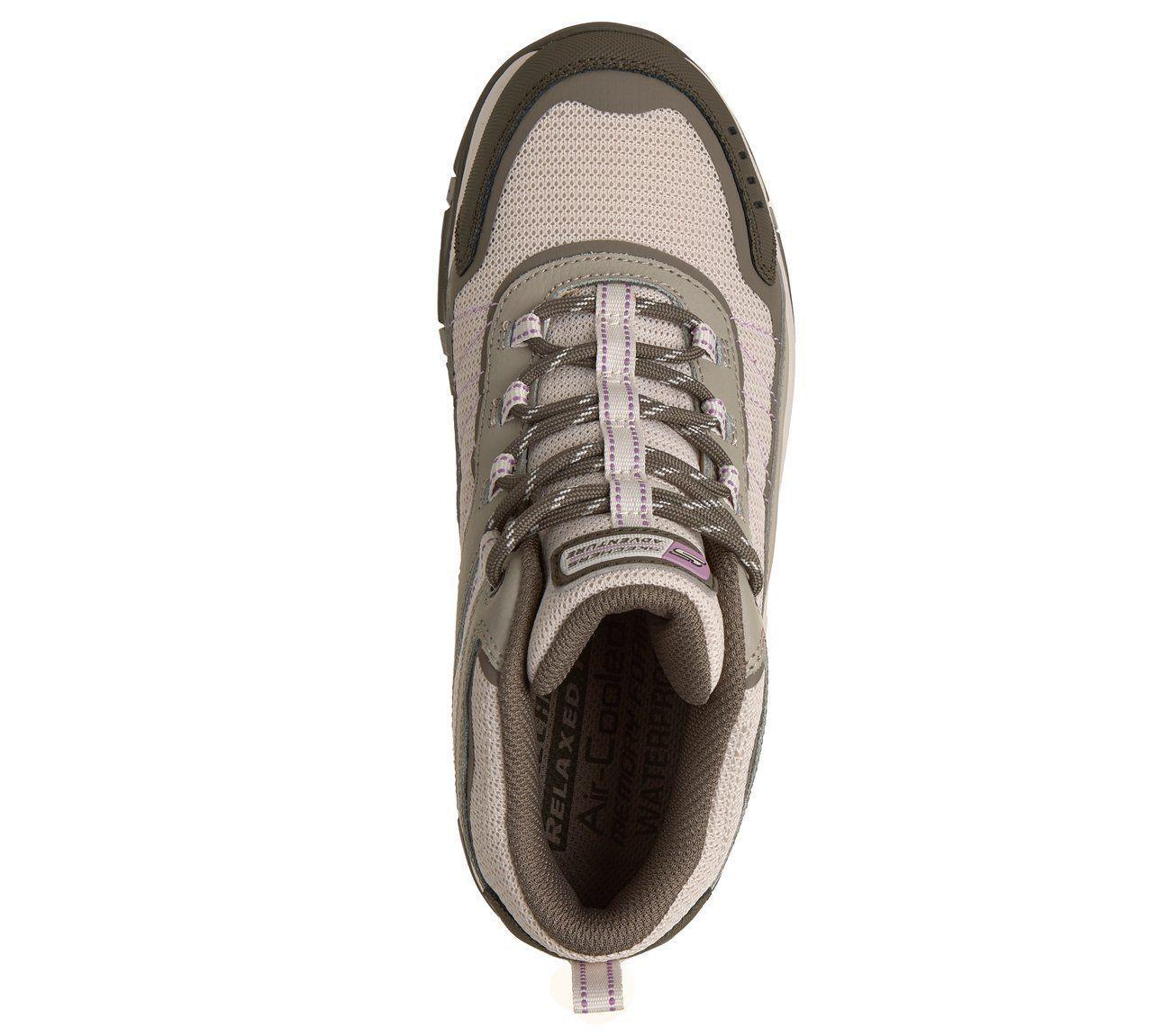 Zapatillas Mujer Trego Café claro Skechers-1