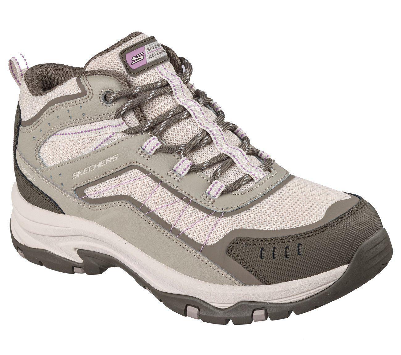 Zapatillas Mujer Trego Café claro Skechers-3
