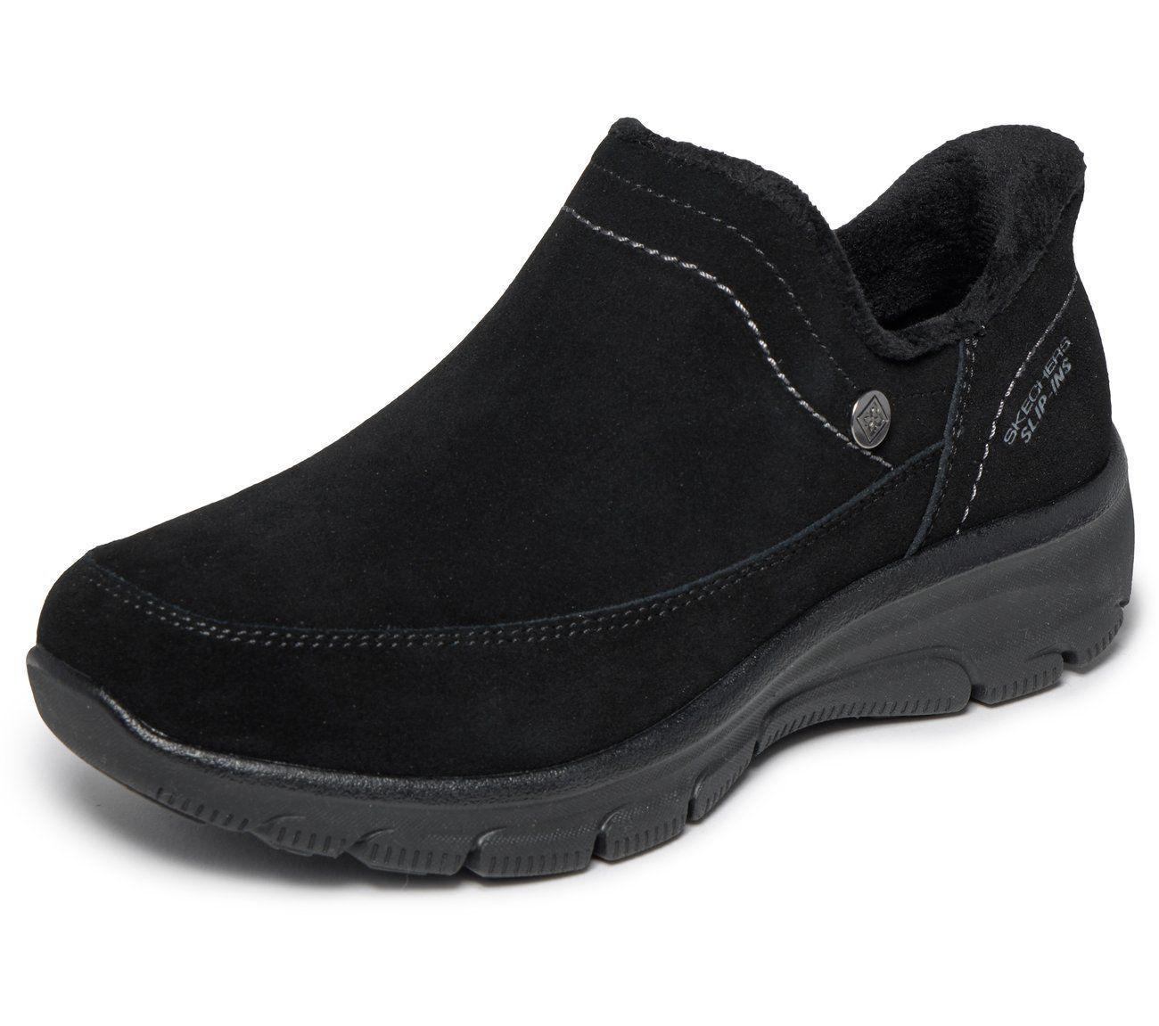 Botines Mujer Slip-ins Easy G Modern Whisper Negro Skechers-4