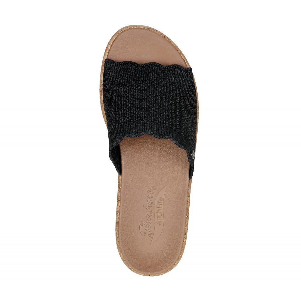 Sandalia Mujer Arch Fit Beverlee Jemma Negro Skechers-2
