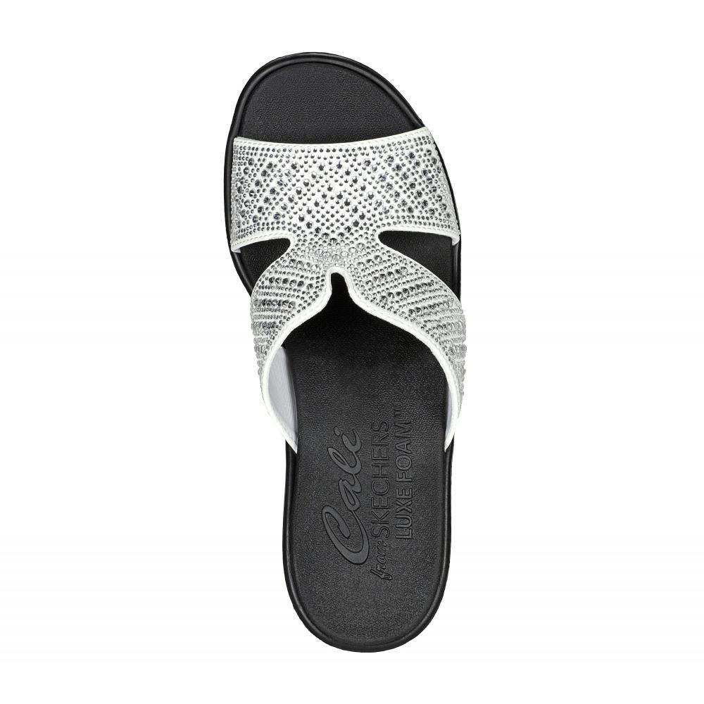 Sandalia Mujer Rumble On Too Haute Blanco Skechers-2