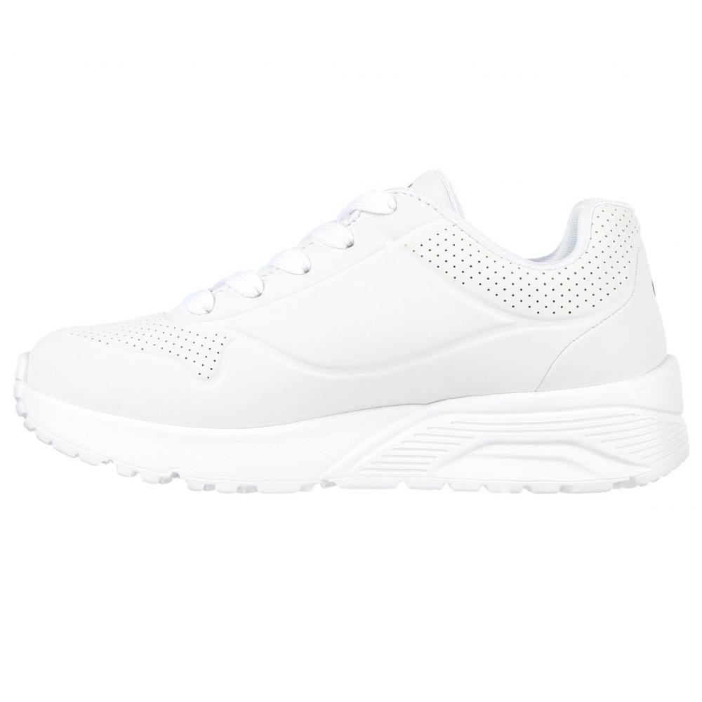 Zapatillas Niña Uno Lite Spread The Love Blanco Skechers-4