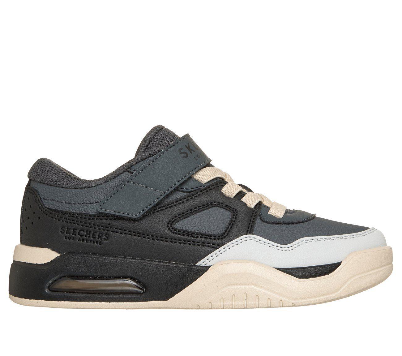 Zapatillas Niño Court Tech Negro Skechers-0