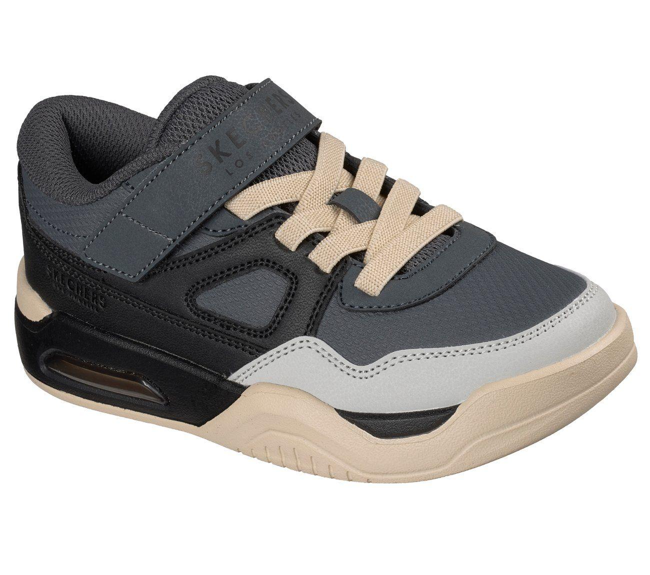 Zapatillas Niño Court Tech Negro Skechers-3