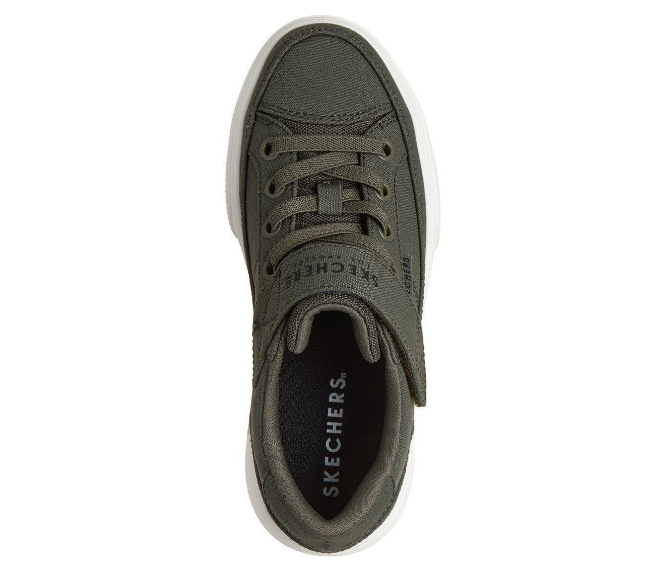 Zapatillas Niño Arcade Race Ya There Verde Oliva Skechers-1