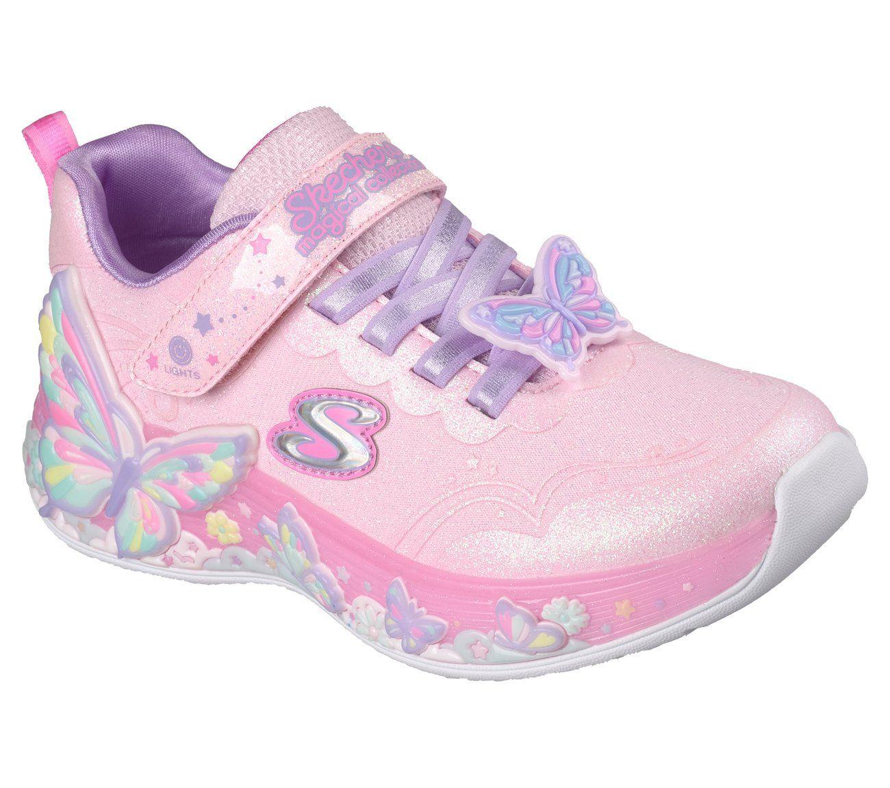 Zapatillas Niña Butterfly Bliss Rosado Skechers-3