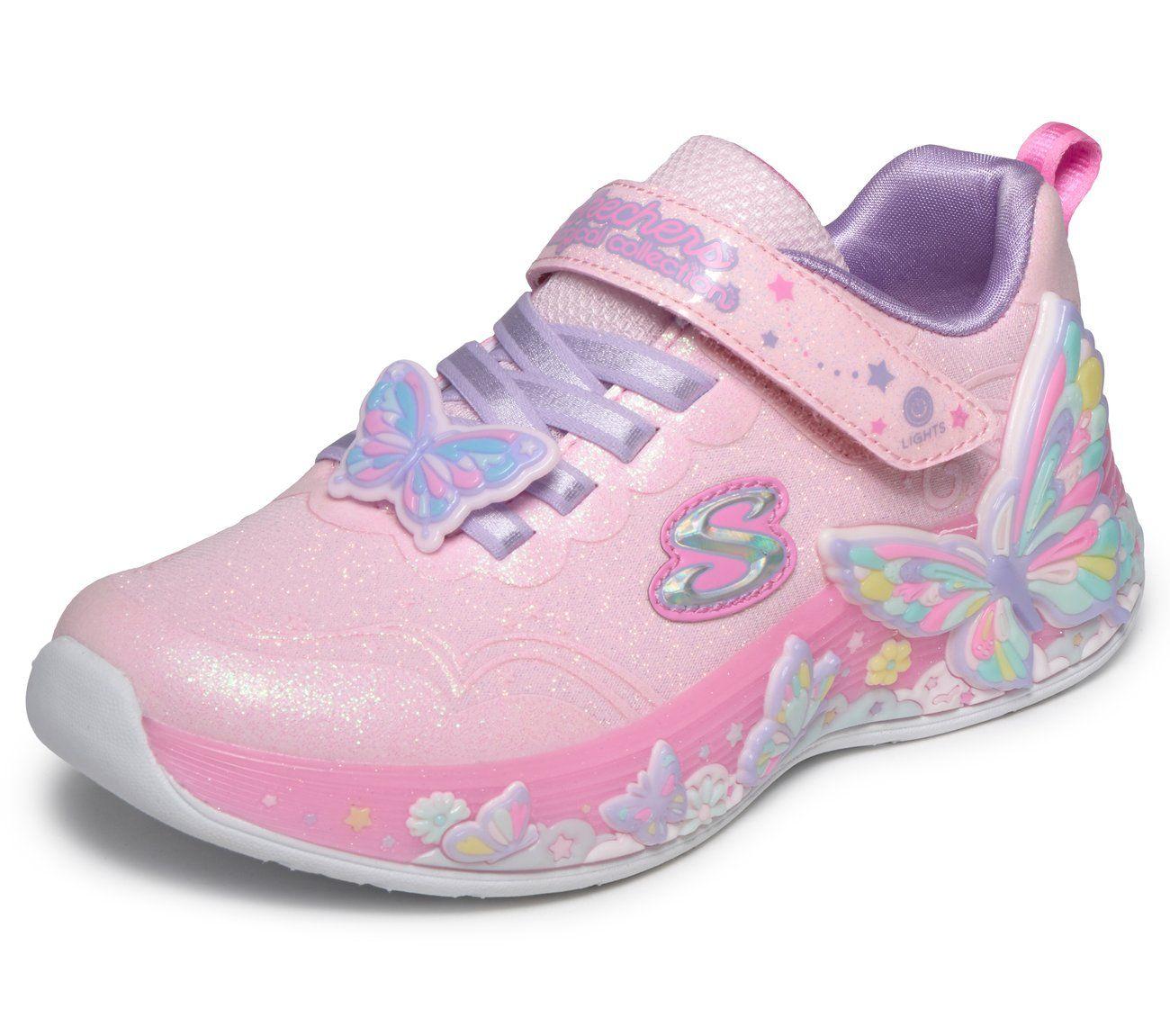 Zapatillas Niña Butterfly Bliss Rosado Skechers-4