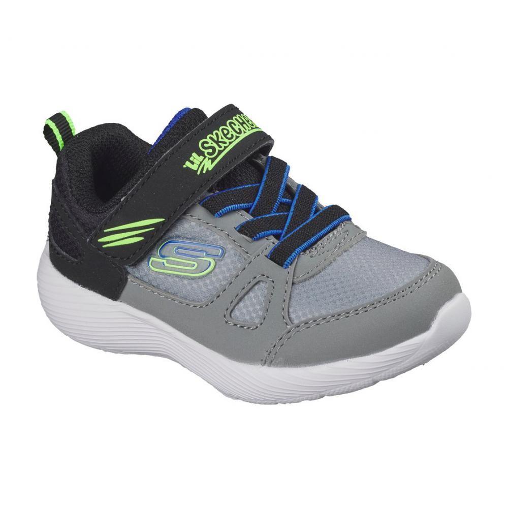 Zapatillas Niño-Infante Dyna-Lite Gris Skechers-3