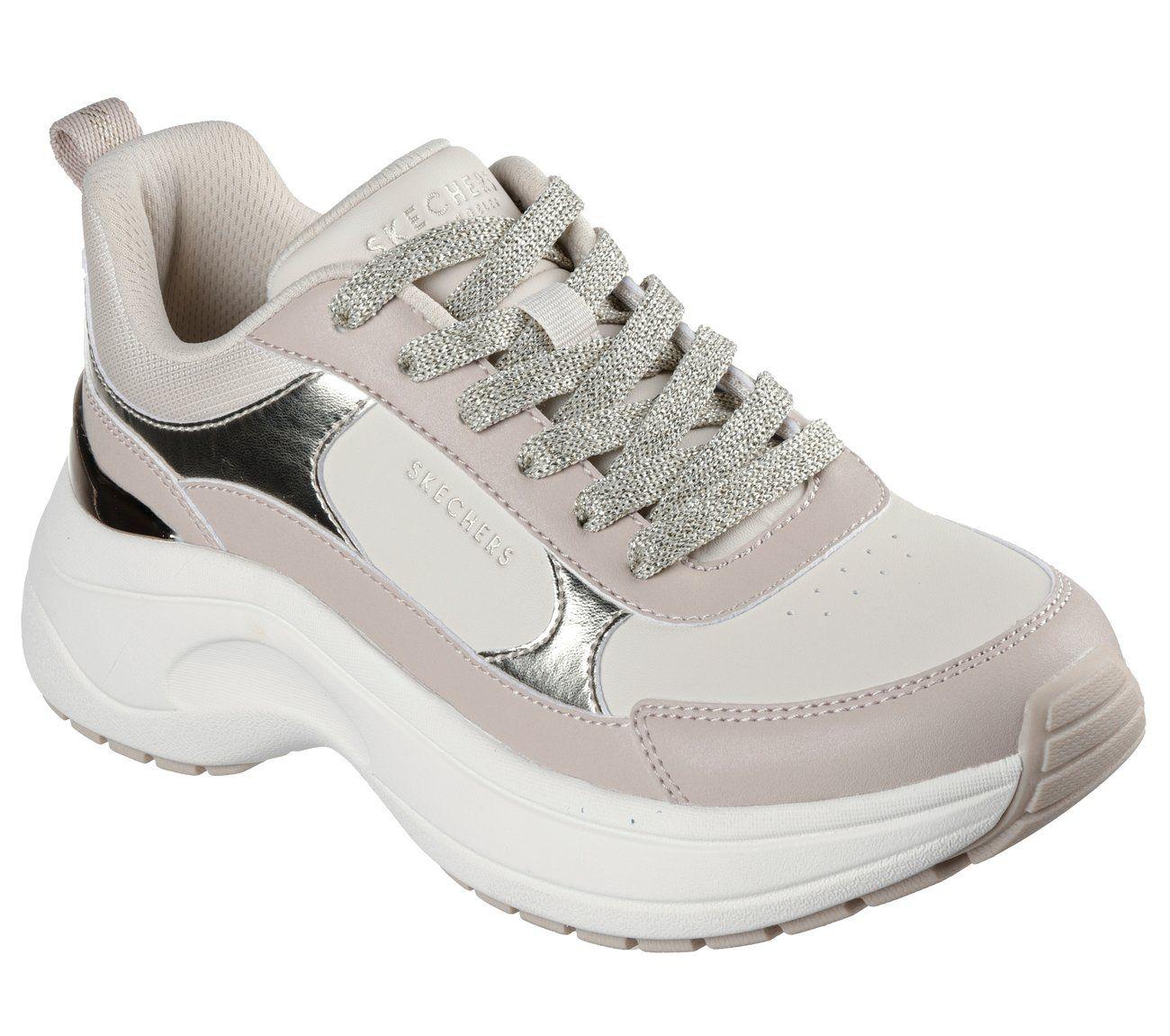 Zapatillas Mujer Hazel 2 Stunning You Beige Skechers-3