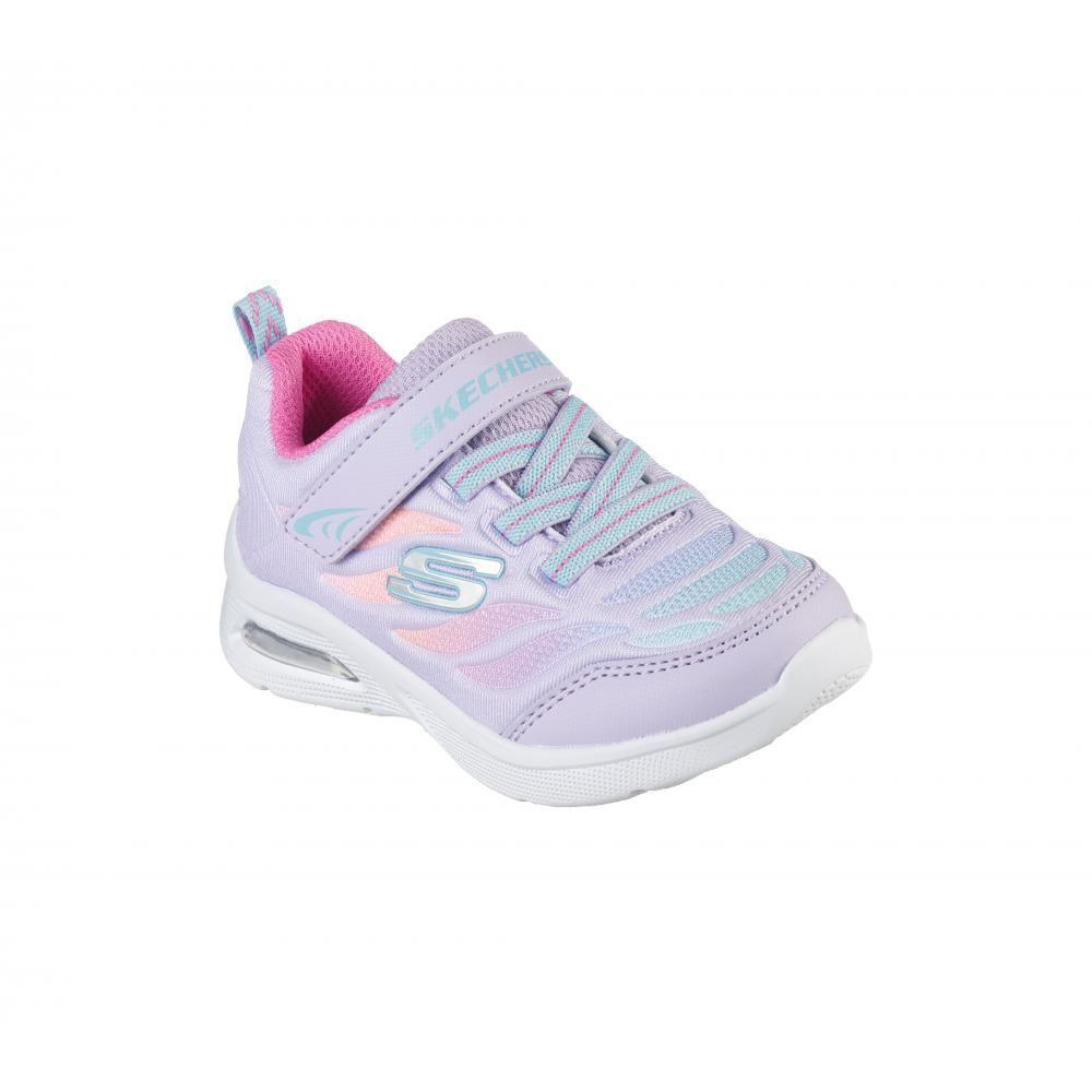 Zapatilla Niña Microspec Max Airy Color Morado Skechers-4