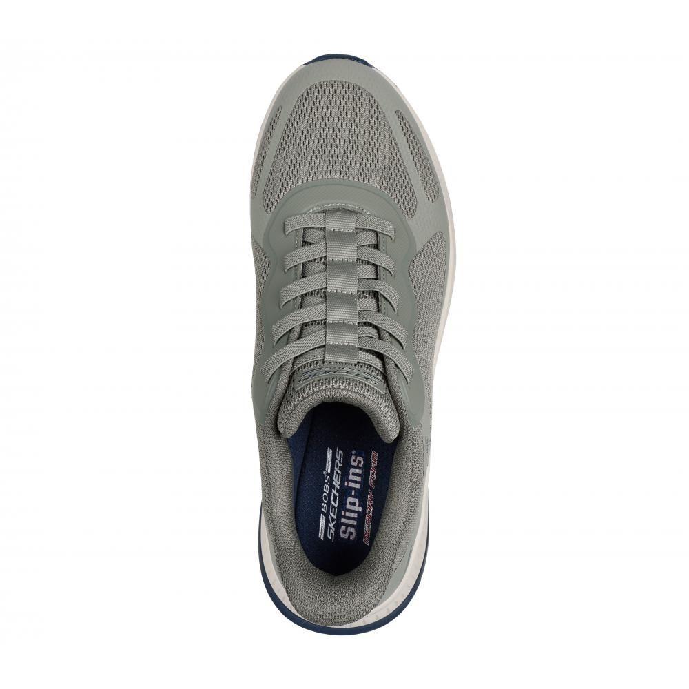 Zapatilla Hombre Bobs Squad 4 Verde Skechers-1