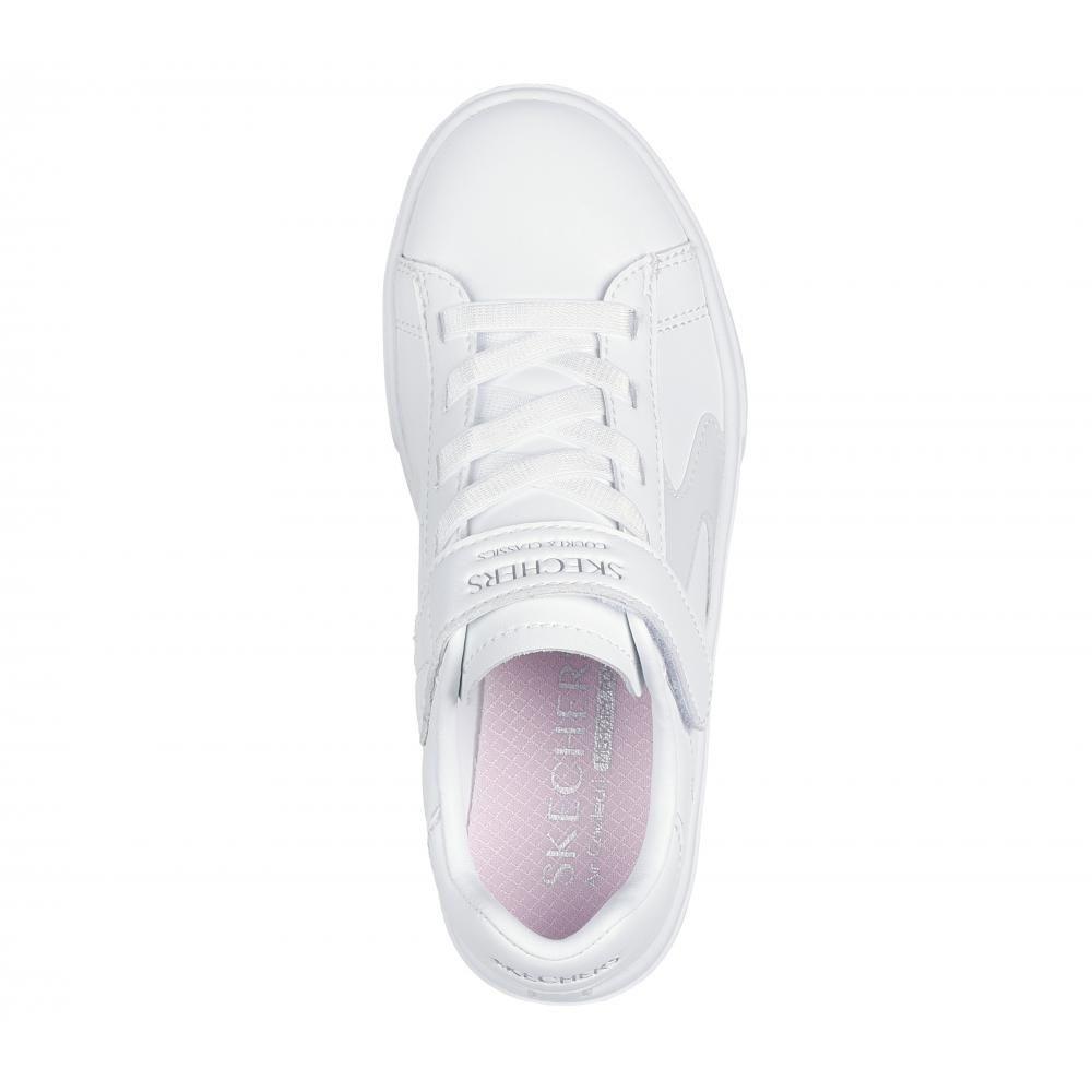 Zapatilla Niña Eden Lx Classic Zone LW Blanco Skechers-1