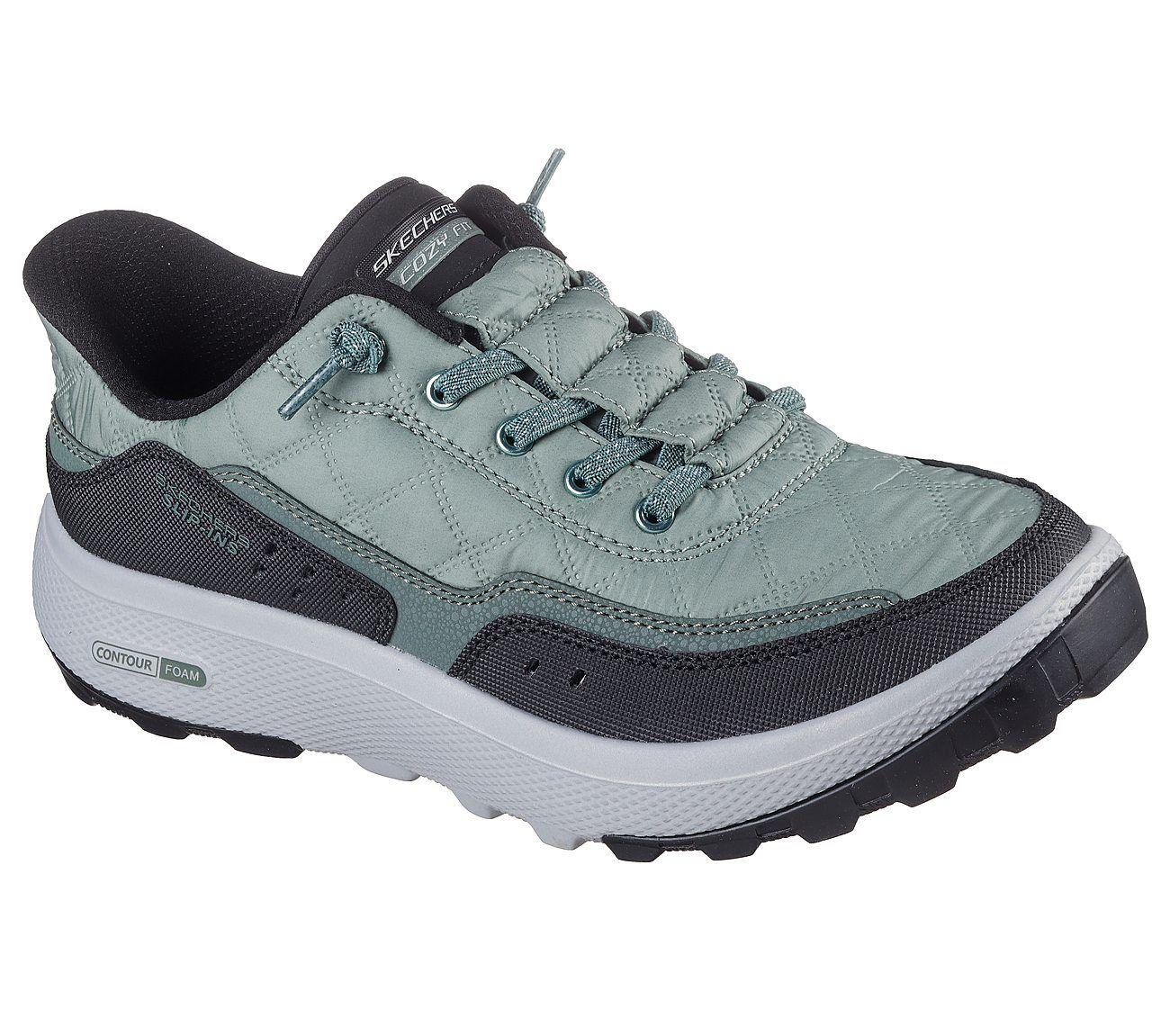 Zapatillas Skechers Mujer Slip-Ins Relaxed Fit Urban Verde-4