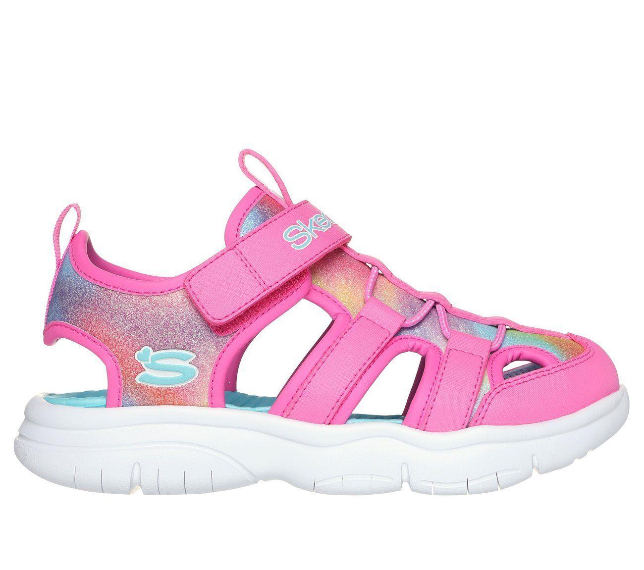 Sandalias Niña Skechers Flex Splash Daylight Shimmer-0
