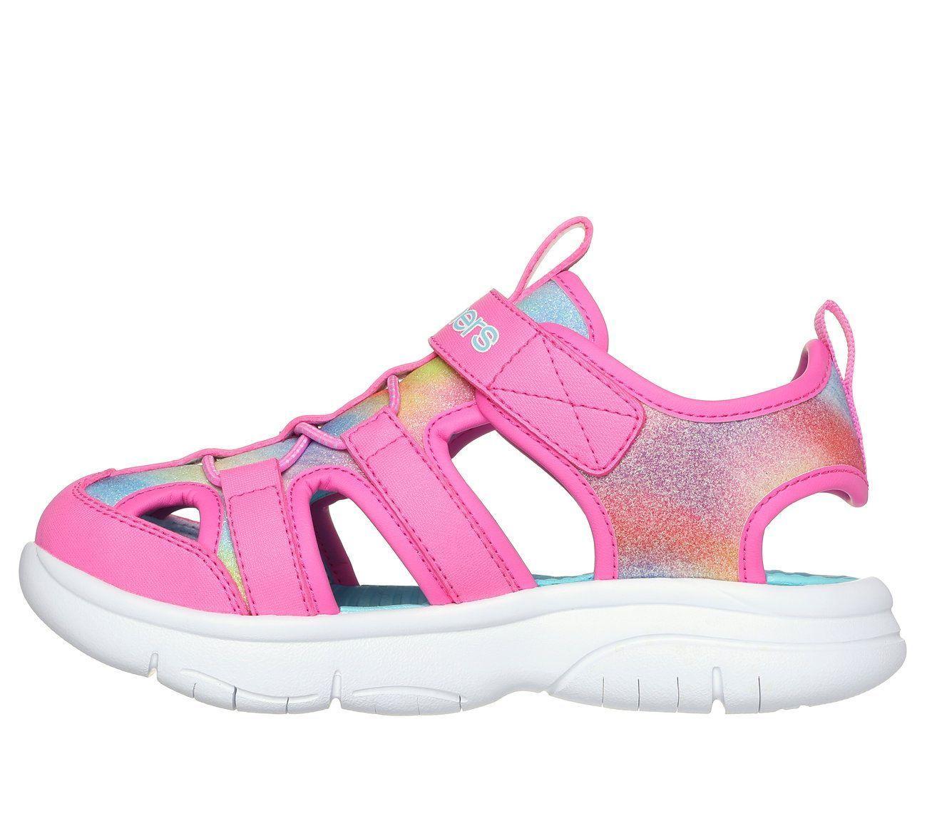Sandalias Niña Skechers Flex Splash Daylight Shimmer-4