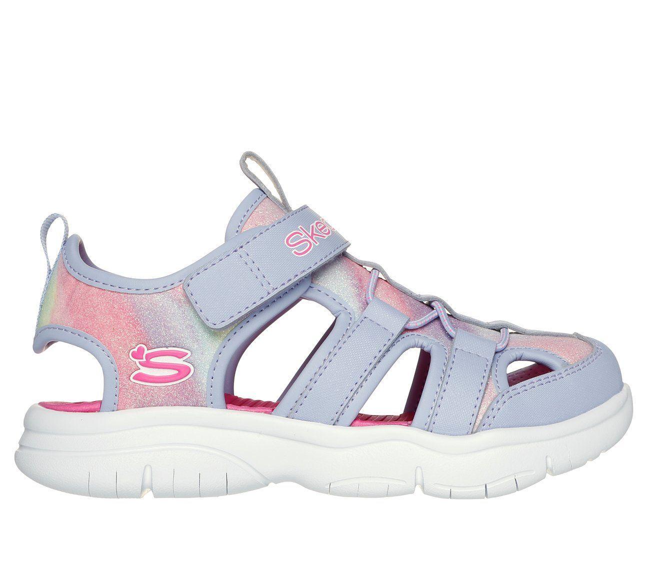 Sandalias Niña Skechers Flex Splash Daylight Shimmer-0