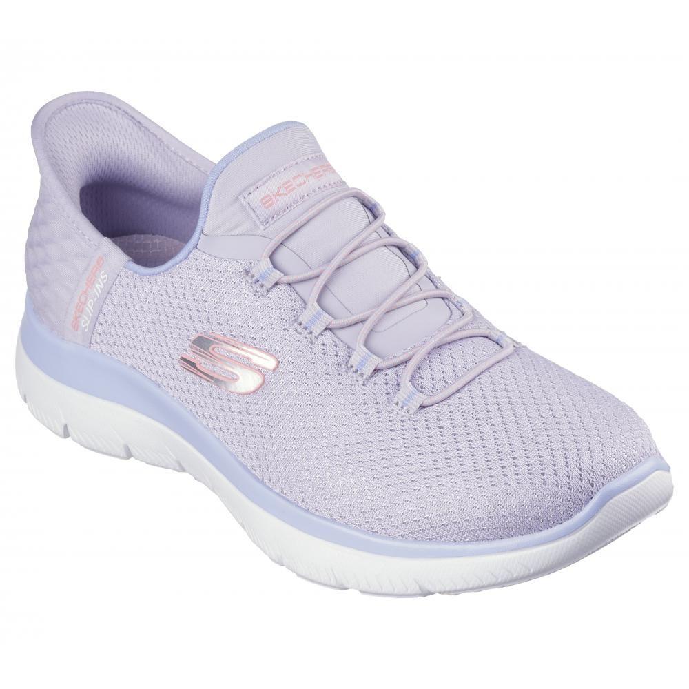 Zapatilla Mujer Skechers Slip-ins: Summits Diamond Morado-4