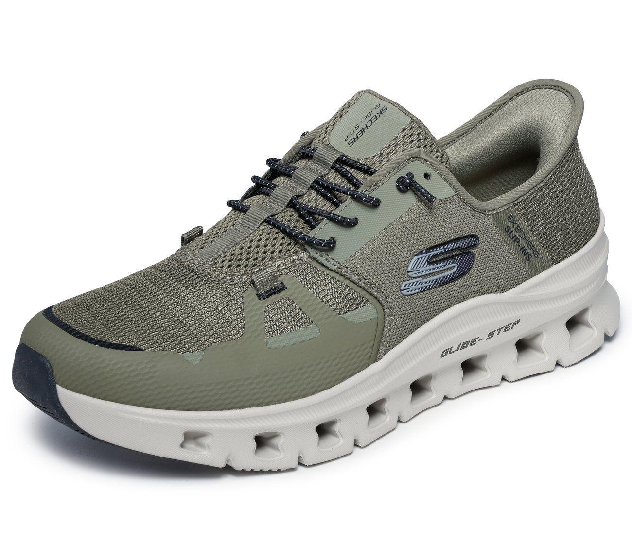 Zapatillas Hombre Slip-ins Glide-Step Pro Verde Skechers-4
