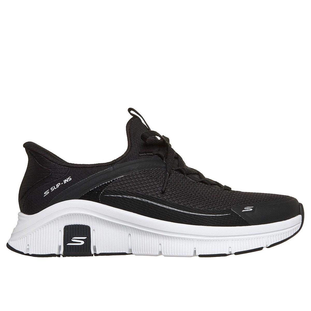Zapatillas Skechers Slip-Ins Relaxed Fit Flex Mujer Negro-0