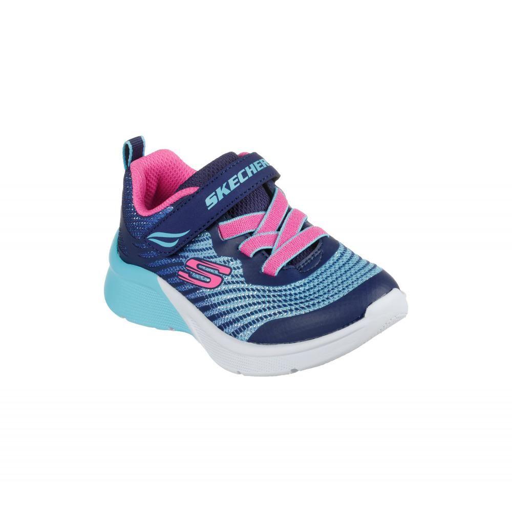 Zapatilla Niña Microspec Rejoice Racer Azul Skechers-0