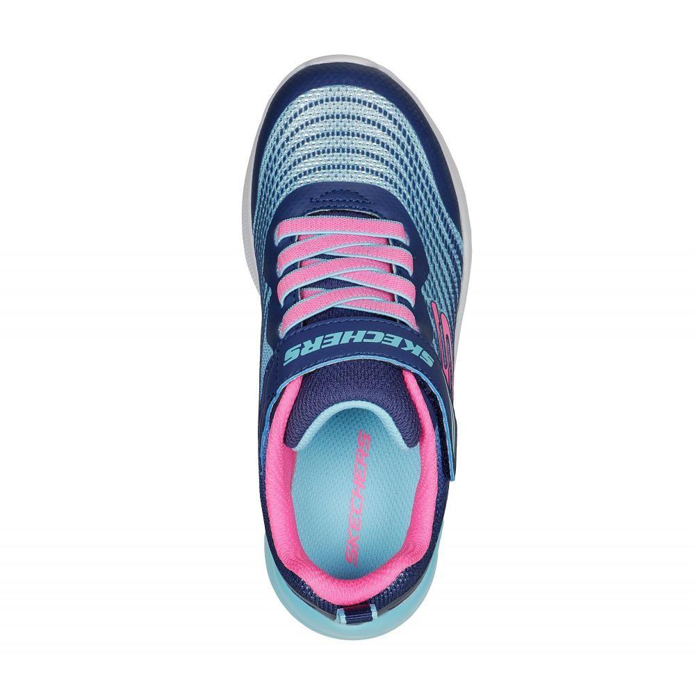 Zapatilla Niña Microspec Rejoice Racer Azul Skechers-1