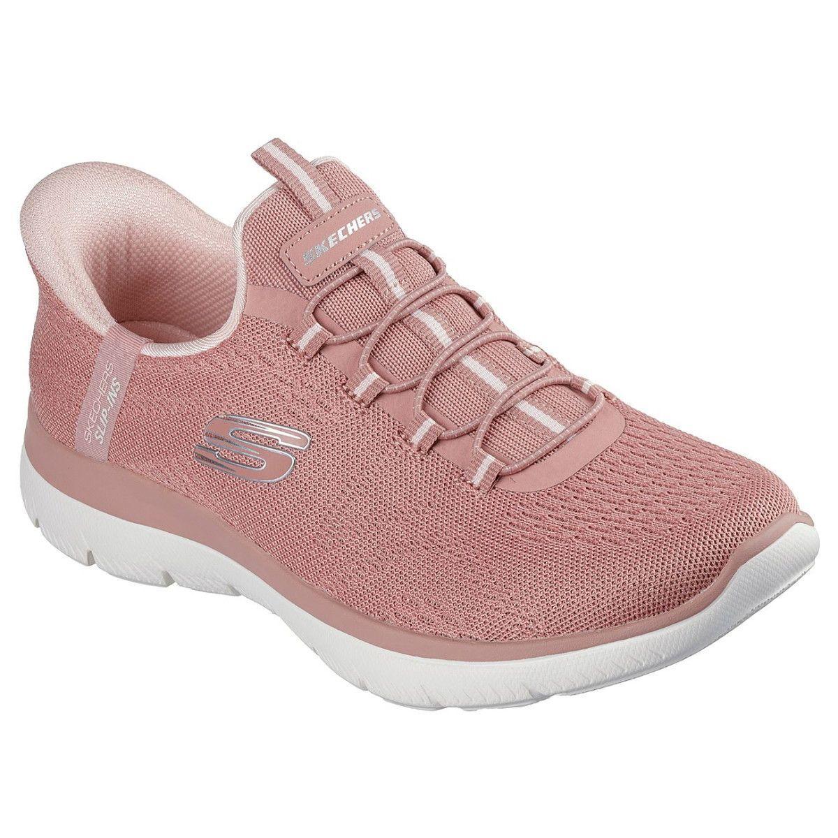 Zapatilla Mujer Summits Rojo Rs Skechers-4