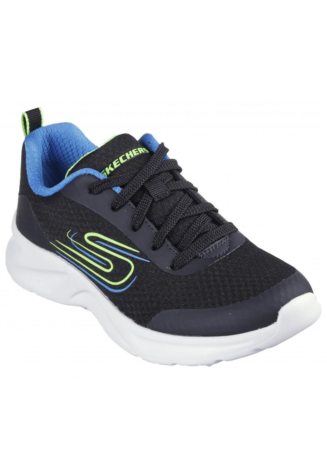 Zapatillas Niño Dynamatic Voronox Negro Skechers-1