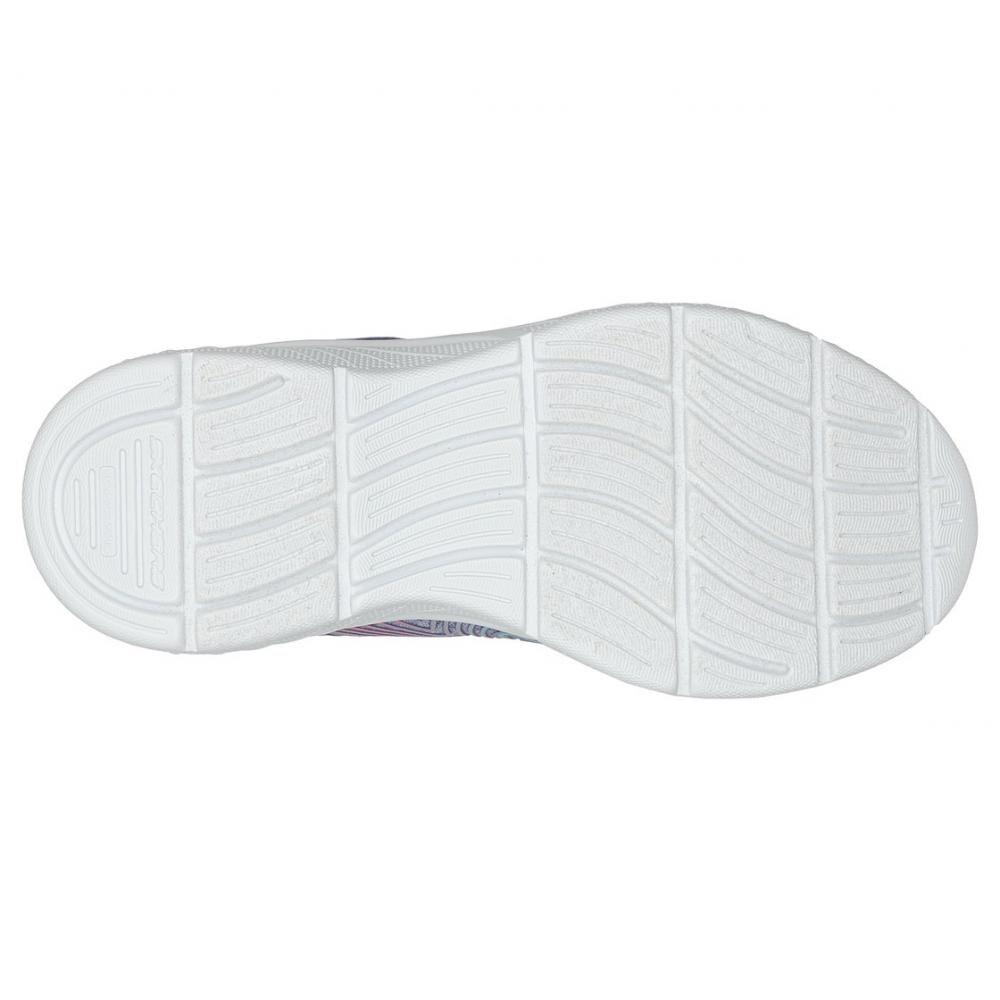 Zapatillas Niña Microspec Plus Swirl Sweet Celeste Skechers-2
