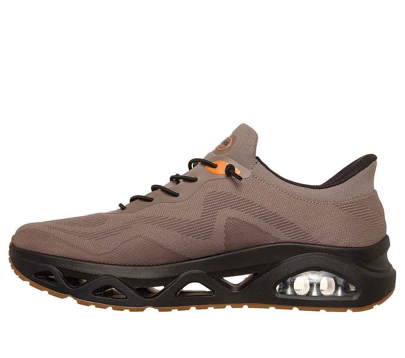 Zapatillas Skechers Hombre Slip-Ins Uno Glide-Step Café-3