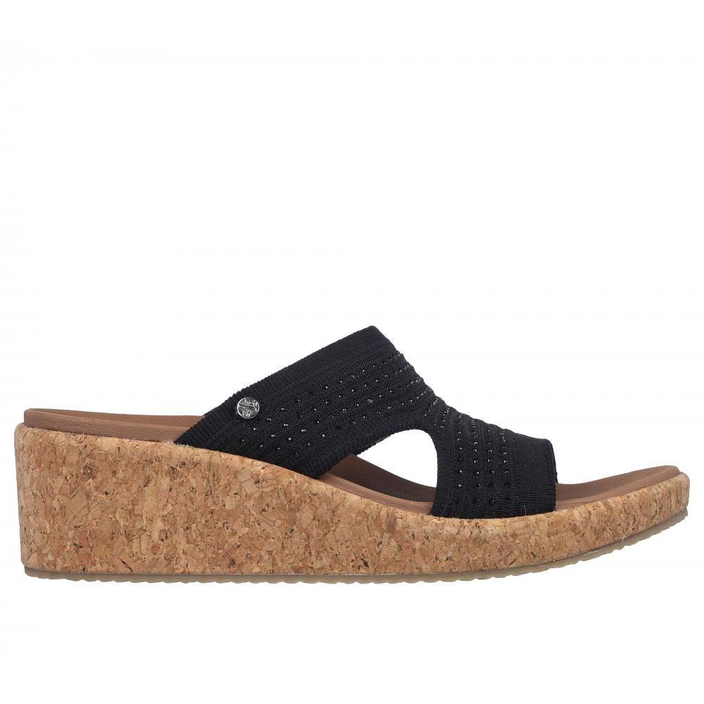 Sandalia Mujer Arch Fit Beverlee Sweet Lacey Negro Skechers-0