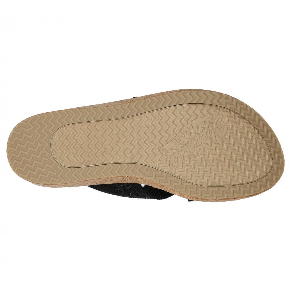 Sandalia Mujer Arch Fit Beverlee Sweet Lacey Negro Skechers-3