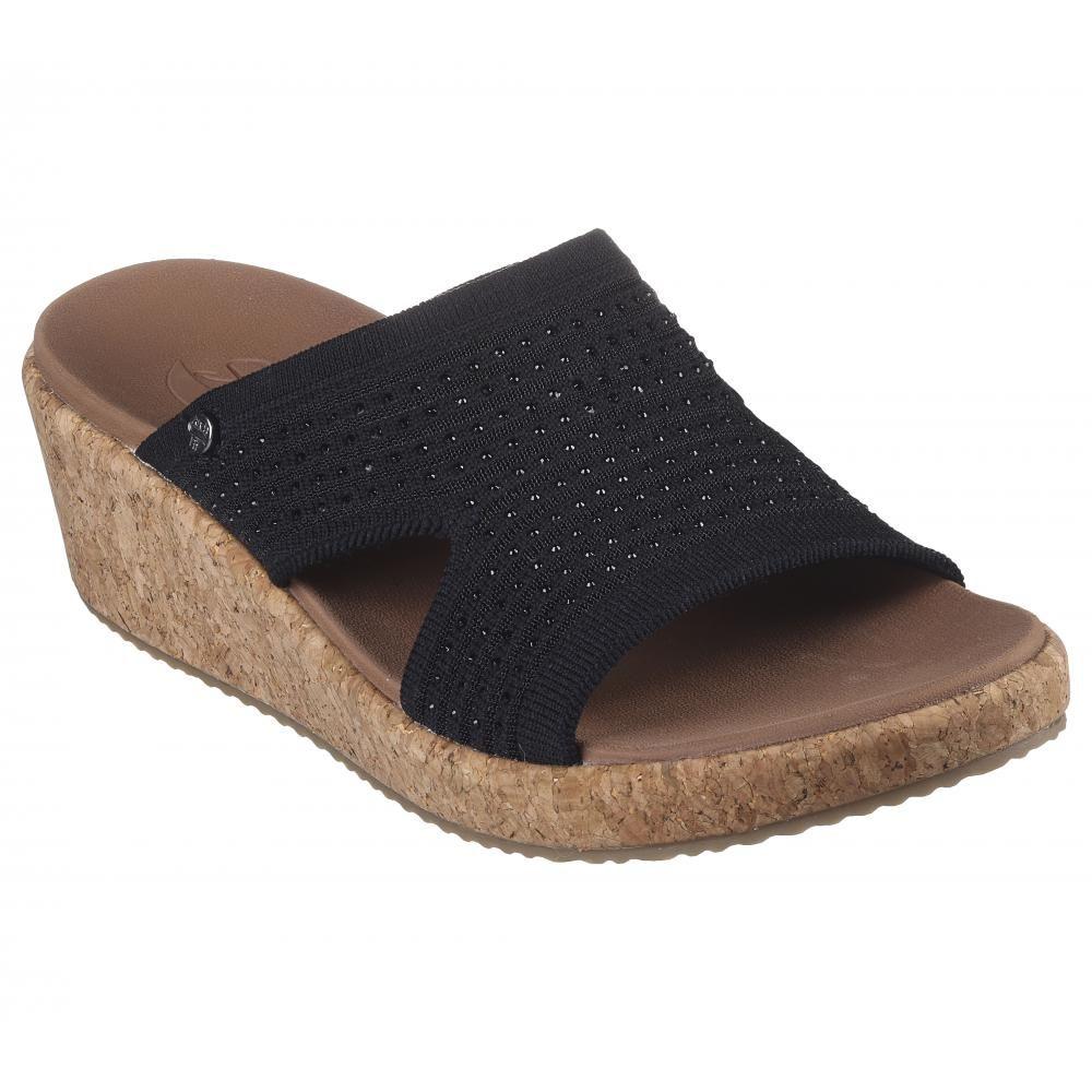 Sandalia Mujer Arch Fit Beverlee Sweet Lacey Negro Skechers-5